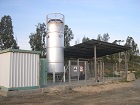 Estación de tratamiento de biogás